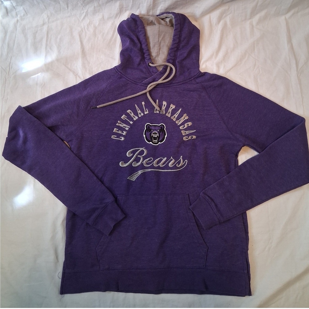 UCA Central Arkansas Bears Women's Small Purple Heather Embroidered Hoodie